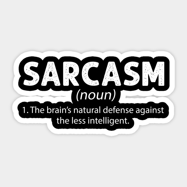 Sarcasm Definition Sticker by HayesHanna3bE2e